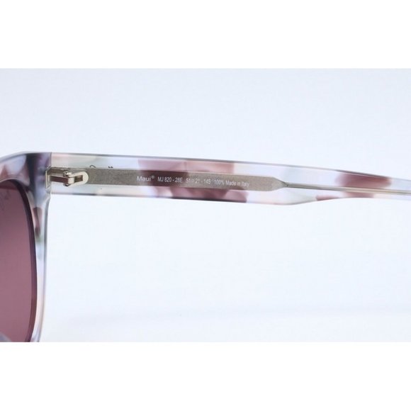 Maui Jim Capri MJ 820-28E Cat Eye Purple Havana Maui Rose Polarized Lenses (A) - Picture 4 of 6